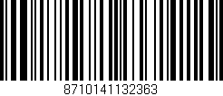 Código de barras (EAN, GTIN, SKU, ISBN): '8710141132363'
