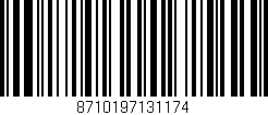 Código de barras (EAN, GTIN, SKU, ISBN): '8710197131174'