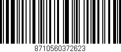 Código de barras (EAN, GTIN, SKU, ISBN): '8710560372623'