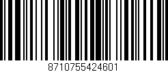 Código de barras (EAN, GTIN, SKU, ISBN): '8710755424601'