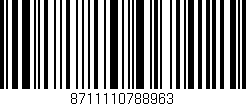 Código de barras (EAN, GTIN, SKU, ISBN): '8711110788963'