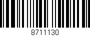 Código de barras (EAN, GTIN, SKU, ISBN): '8711130'