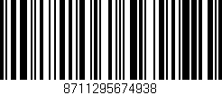 Código de barras (EAN, GTIN, SKU, ISBN): '8711295674938'