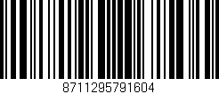 Código de barras (EAN, GTIN, SKU, ISBN): '8711295791604'