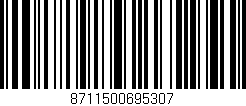 Código de barras (EAN, GTIN, SKU, ISBN): '8711500695307'