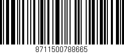 Código de barras (EAN, GTIN, SKU, ISBN): '8711500788665'