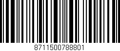 Código de barras (EAN, GTIN, SKU, ISBN): '8711500788801'