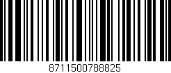 Código de barras (EAN, GTIN, SKU, ISBN): '8711500788825'