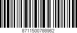 Código de barras (EAN, GTIN, SKU, ISBN): '8711500788962'