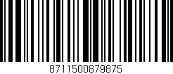 Código de barras (EAN, GTIN, SKU, ISBN): '8711500879875'