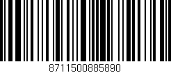 Código de barras (EAN, GTIN, SKU, ISBN): '8711500885890'