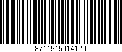 Código de barras (EAN, GTIN, SKU, ISBN): '8711915014120'