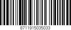 Código de barras (EAN, GTIN, SKU, ISBN): '8711915035033'