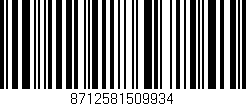 Código de barras (EAN, GTIN, SKU, ISBN): '8712581509934'