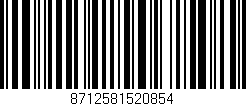 Código de barras (EAN, GTIN, SKU, ISBN): '8712581520854'