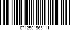 Código de barras (EAN, GTIN, SKU, ISBN): '8712581566111'