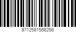 Código de barras (EAN, GTIN, SKU, ISBN): '8712581566258'