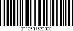 Código de barras (EAN, GTIN, SKU, ISBN): '8712581572938'