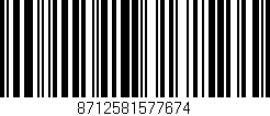 Código de barras (EAN, GTIN, SKU, ISBN): '8712581577674'