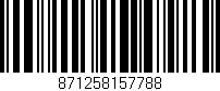 Código de barras (EAN, GTIN, SKU, ISBN): '871258157788'