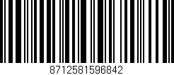 Código de barras (EAN, GTIN, SKU, ISBN): '8712581596842'