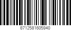 Código de barras (EAN, GTIN, SKU, ISBN): '8712581605940'