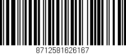 Código de barras (EAN, GTIN, SKU, ISBN): '8712581626167'