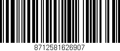 Código de barras (EAN, GTIN, SKU, ISBN): '8712581626907'