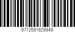 Código de barras (EAN, GTIN, SKU, ISBN): '8712581628949'