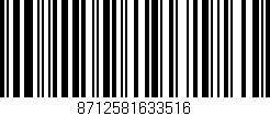 Código de barras (EAN, GTIN, SKU, ISBN): '8712581633516'