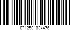 Código de barras (EAN, GTIN, SKU, ISBN): '8712581634476'