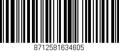 Código de barras (EAN, GTIN, SKU, ISBN): '8712581634605'