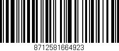 Código de barras (EAN, GTIN, SKU, ISBN): '8712581664923'