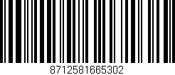 Código de barras (EAN, GTIN, SKU, ISBN): '8712581665302'