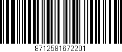 Código de barras (EAN, GTIN, SKU, ISBN): '8712581672201'