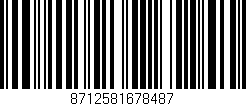 Código de barras (EAN, GTIN, SKU, ISBN): '8712581678487'