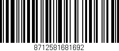 Código de barras (EAN, GTIN, SKU, ISBN): '8712581681692'