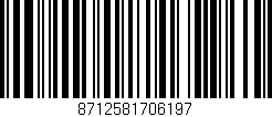 Código de barras (EAN, GTIN, SKU, ISBN): '8712581706197'