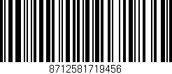 Código de barras (EAN, GTIN, SKU, ISBN): '8712581719456'