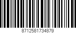 Código de barras (EAN, GTIN, SKU, ISBN): '8712581734879'