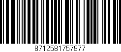 Código de barras (EAN, GTIN, SKU, ISBN): '8712581757977'