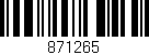 Código de barras (EAN, GTIN, SKU, ISBN): '871265'