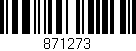 Código de barras (EAN, GTIN, SKU, ISBN): '871273'