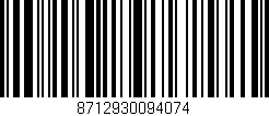 Código de barras (EAN, GTIN, SKU, ISBN): '8712930094074'