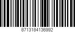 Código de barras (EAN, GTIN, SKU, ISBN): '8713184136992'