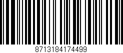 Código de barras (EAN, GTIN, SKU, ISBN): '8713184174499'