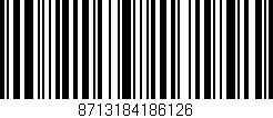 Código de barras (EAN, GTIN, SKU, ISBN): '8713184186126'
