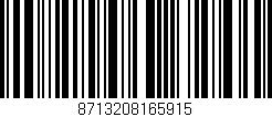 Código de barras (EAN, GTIN, SKU, ISBN): '8713208165915'