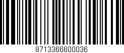 Código de barras (EAN, GTIN, SKU, ISBN): '8713366600036'