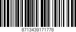 Código de barras (EAN, GTIN, SKU, ISBN): '8713439171778'